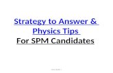 Tips Physics SPM