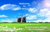 Luxury Austria Holiday Packages form Delhi India