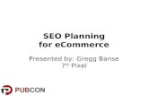 SEO Planning for eCommerce