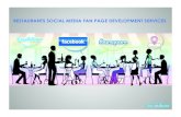 Social Media - Facebook Fan Page Development for Restaurants