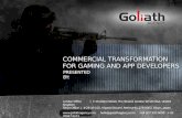 Commercial Transformation for Game and App Developers