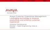 NASSCOM BPM Summit 2014 : Master Class Leveraging technology to improve productivity and enhance customer experience: - Sreedhar Venkatraman, Director Sales Engineering – India &