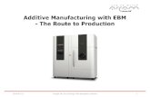 Sirris_am in aviation and aerospace_arcam additive manufacturing with ebm - the route to production