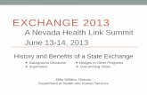 NV Exchange - Benefits of the State Exchange, June 2013
