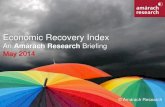 Amárach Economic Recovery Index May 2014