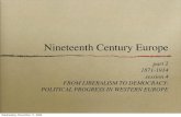 Political Progress in Western Europe, 1871-1914