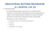 cb Industrial buying behavior