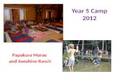 Year 5 camp 2012