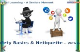 Online Safety basics-netiquette