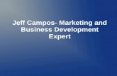 Jeff Campos- Marketing and Business Development Expert