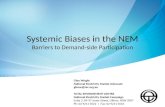 Systemic Biases in the National Electricity Market
