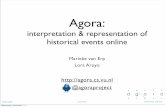 Agora Project @ GLAMs workshop
