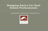 2010 continuing ed blogging basics for real estate professionals