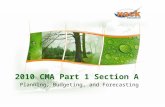 CMA Part 1: Planning, Budgeting and Forecasting