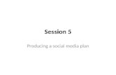 European Communication School: Social Media Session 5