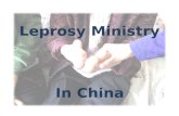 Leprosy ministry