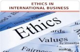 Ethics in international business