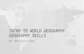 Intro to world geography skills