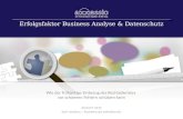 Erfolgsfaktor Business Analyse & Datenschutz