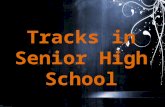 Tracks in senior high school
