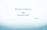 Eduardo Luna - Silver Wheaton || Latam Ventures, Mining in Mexico PDAC2012