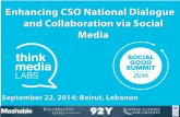 Social Good Summit 2014 - CSOs and Social Media