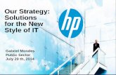 HP solutions for the New Style of IT