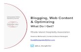 Blogging, Web Content & Optimizing Suzanne McDonald