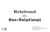 Relational vs. Non-Relational