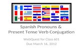 Verb conjugation class 601