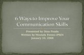 6 Ways to Improve Your Communication Skills