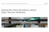 Updated: Asking the Hard Questions About Open Source Software