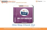 Magento One Step Checkout Extension - Fill All The Needed Information Without Refreshing Page!