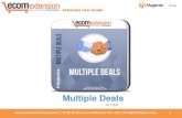 Advertise and Manage Multiple Deals Using Magento Multiple Deal Extension