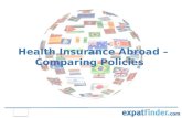 Health insurance abroad – comparing policies