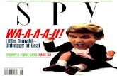 Spy Magazine August 1990