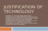 Justification of technology2