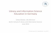 Library ad Information Science Education in Germany