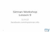 Sikh Academy workshop lesson 9