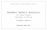 Garment Defect Analysis
