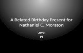 A belated birthday present for nathaniel c