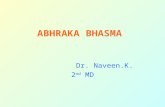 Abhraka bhasma