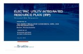 Electric Utility Integrated Resource Planning (IRP)