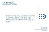 Optimizing the Contact Center Agent Experience through Effective and Efficient Use of CRM | SugarCon 2011