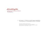 Avaya - Cisco Interoperability Technical Config Guide