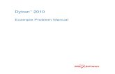 Dytran 2010 Example Problems Manual