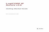 LogiCORE IP Aurora v3.0 Getting Started Guide UG173 (v3.0)