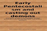 Early Pentecostalism and Casting Out Demons