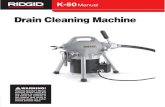 Ridgid K-50 Sectional Machine User's Manual