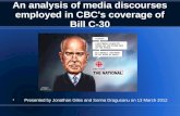 Media Discourse on Bill C-30